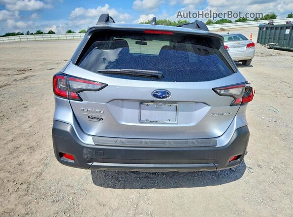 4S4BTADC3S3304401 2025 SUBARU OUTBACK Silver Вид ззаду