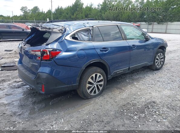 4S4BTADC4N3246545 2022 SUBARU OUTBACK Blue უკანა მარჯვენა
