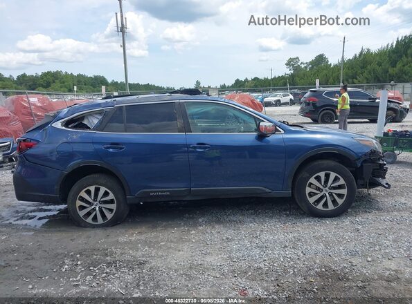 4S4BTADC4N3246545 2022 SUBARU OUTBACK Blue სალონის 360-გრადუსიანი ხედი