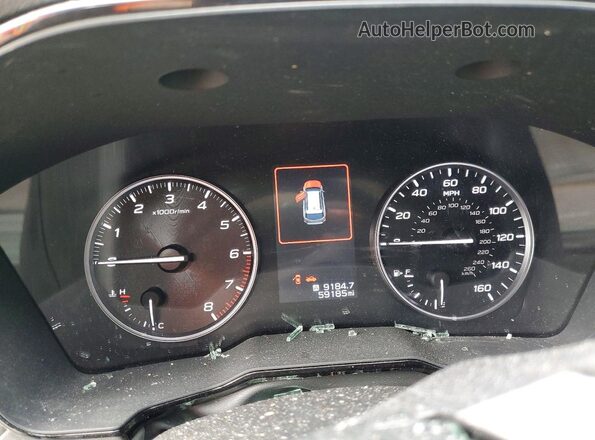 4S4BTADC4R3248883 2024 SUBARU OUTBACK White Սարքավորումների վահանակի տեսք