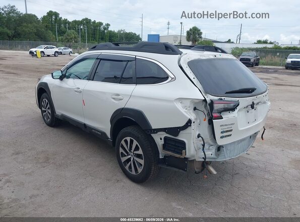 4S4BTADC4R3294875 2024 SUBARU OUTBACK White Tył lewy