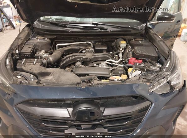 4S4BTADC4R3301467 2024 SUBARU OUTBACK Синий Вид сзади
