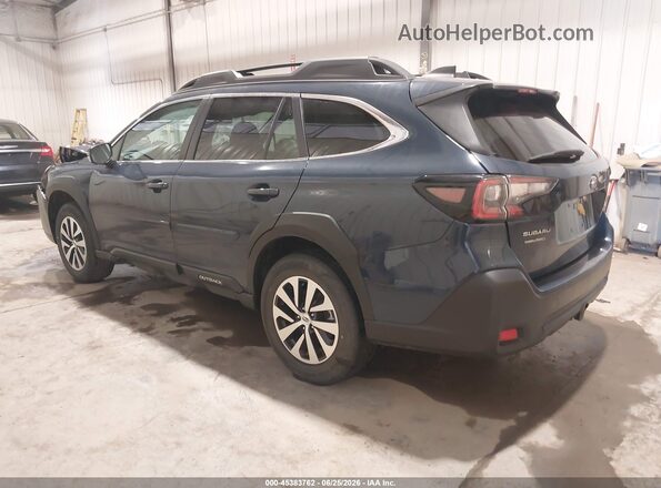 4S4BTADC4R3301467 2024 SUBARU OUTBACK Синий Задняя левая четверть