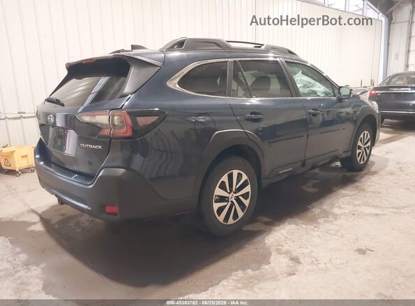 4S4BTADC4R3301467 2024 SUBARU OUTBACK Синий Задняя правая четверть