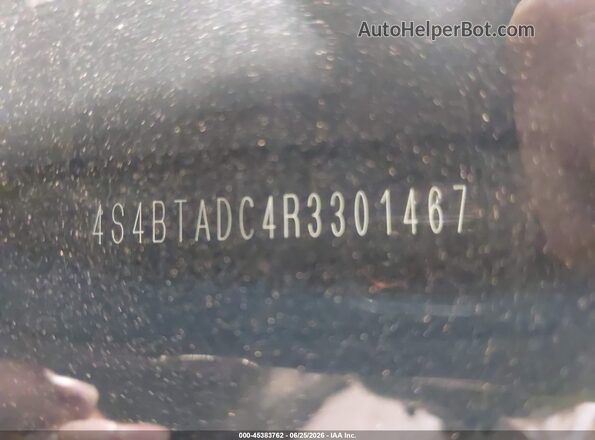 4S4BTADC4R3301467 2024 SUBARU OUTBACK Синий Вид подкапотного пространства