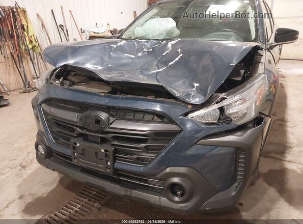 4S4BTADC4R3301467 2024 SUBARU OUTBACK Синий Вид спереди