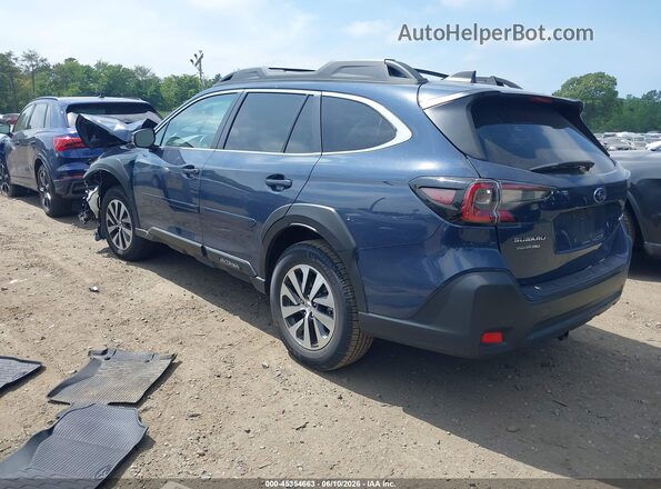 4S4BTADC4S3103736 2025 SUBARU OUTBACK Blue Задня ліва чверть
