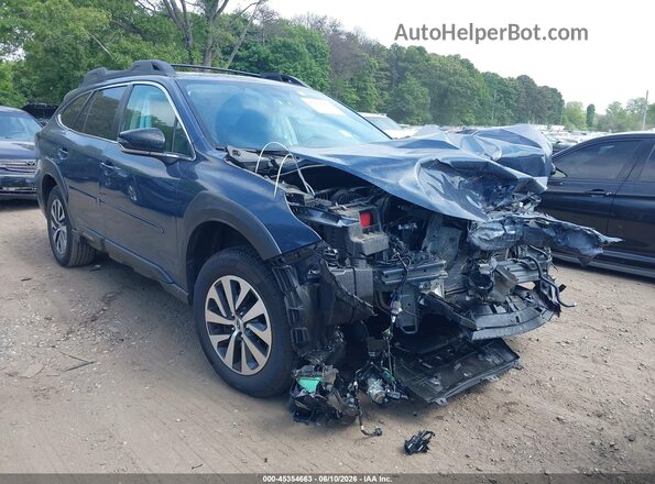4S4BTADC4S3103736 2025 SUBARU OUTBACK Blue Вид спереду