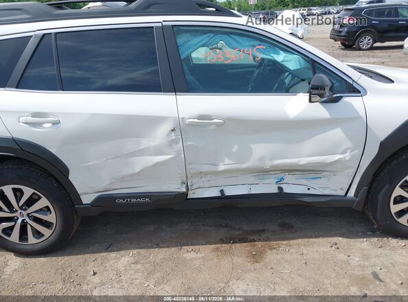 4S4BTADC5P3157182 2023 SUBARU OUTBACK Белый Вид спереди