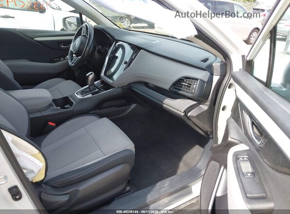 4S4BTADC5P3157182 2023 SUBARU OUTBACK Белый Вид салона спереди
