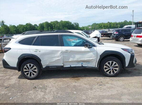 4S4BTADC5P3157182 2023 SUBARU OUTBACK Белый Вид задней части салона