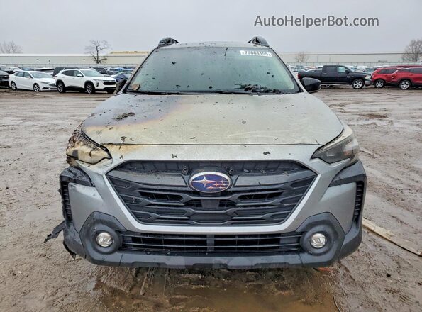 4S4BTADC5S3143677 2025 SUBARU OUTBACK Silver Դիմացի տեսք
