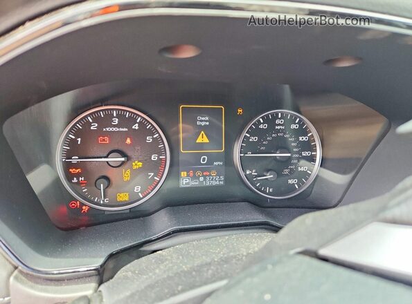 4S4BTADC7N3102049 2022 SUBARU OUTBACK Серый Вид щитка приборов