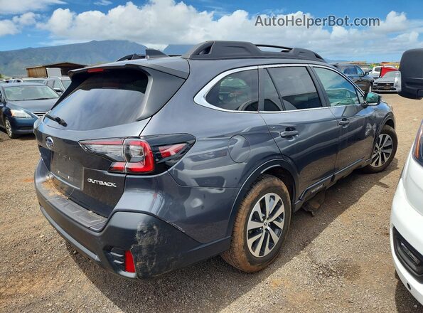 4S4BTADC7N3102049 2022 SUBARU OUTBACK Серый Задняя правая четверть