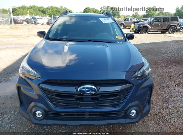 4S4BTADC8R3260325 2024 SUBARU OUTBACK Blue Widok wnętrza z tyłu