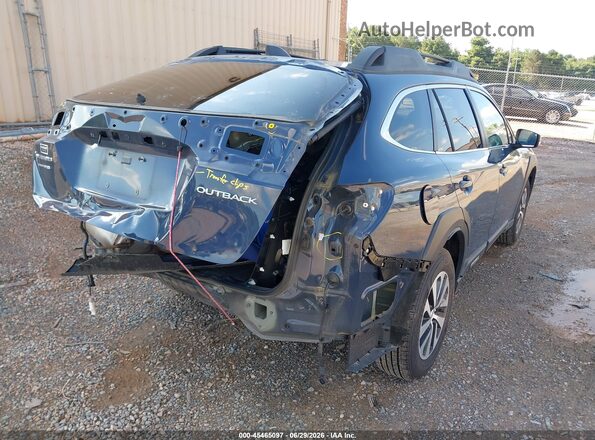 4S4BTADC8R3260325 2024 SUBARU OUTBACK Blue Tył prawy