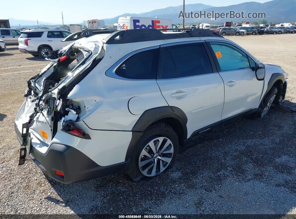 4S4BTADC8S3242705 2025 SUBARU OUTBACK White Задня права чверть