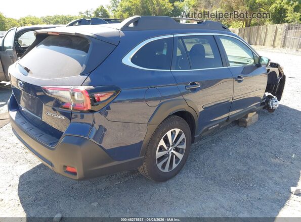 4S4BTADC8S3276644 2025 SUBARU OUTBACK Blue Rear right