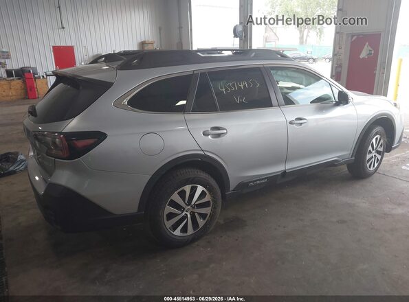 4S4BTADC9N3225318 2022 SUBARU OUTBACK Silver Trasero derecho