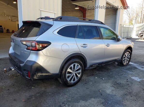 4S4BTADC9N3225383 2022 SUBARU OUTBACK Silver Задня права чверть