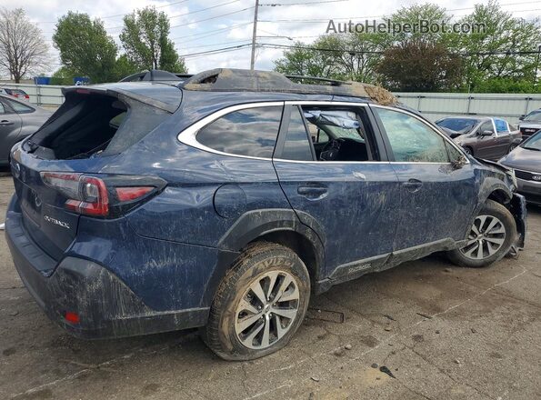 4S4BTADC9S3322174 2025 SUBARU OUTBACK Blue Rear right