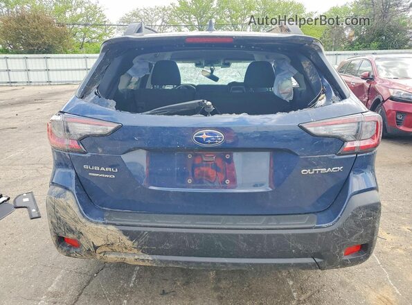 4S4BTADC9S3322174 2025 SUBARU OUTBACK Blue Rear view