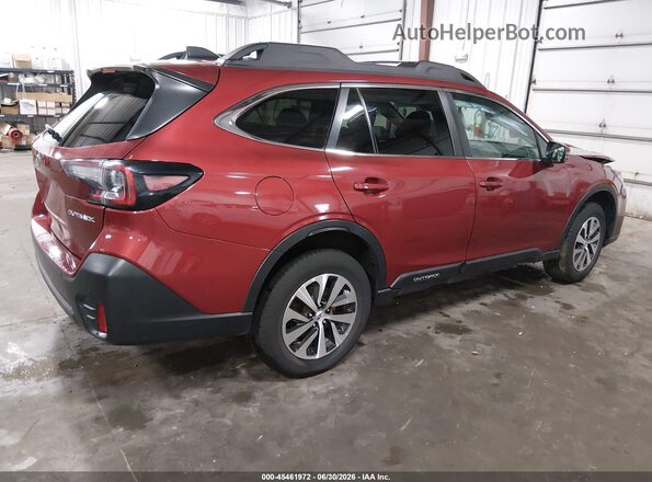 4S4BTADCXN3139743 2022 SUBARU OUTBACK Red Trasero derecho