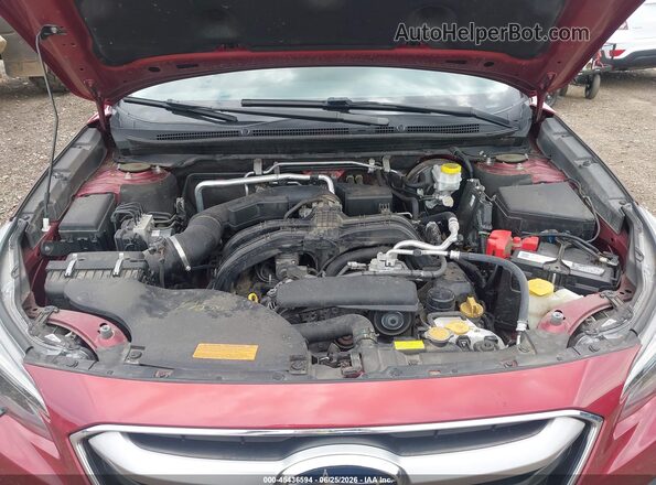 4S4BTAEC1L3270457 2020 SUBARU OUTBACK Maroon Widok z tyłu