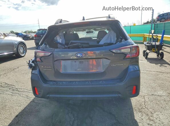 4S4BTAECXL3264057 2020 SUBARU OUTBACK Серый Вид сзади