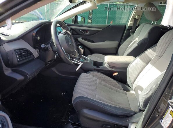 4S4BTAECXL3264057 2020 SUBARU OUTBACK Серый Вид салона спереди