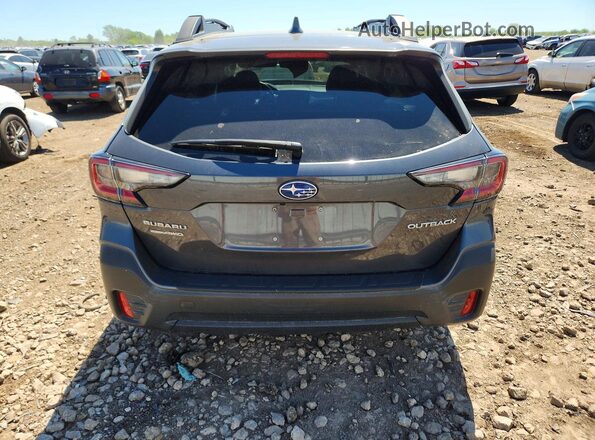 4S4BTAFC0M3229527 2021 SUBARU OUTBACK Gray Հետևի տեսք