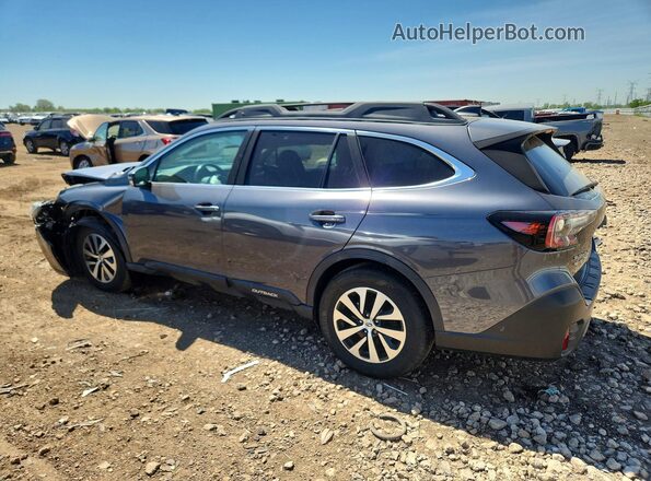 4S4BTAFC0M3229527 2021 SUBARU OUTBACK Gray Հետևի ձախ