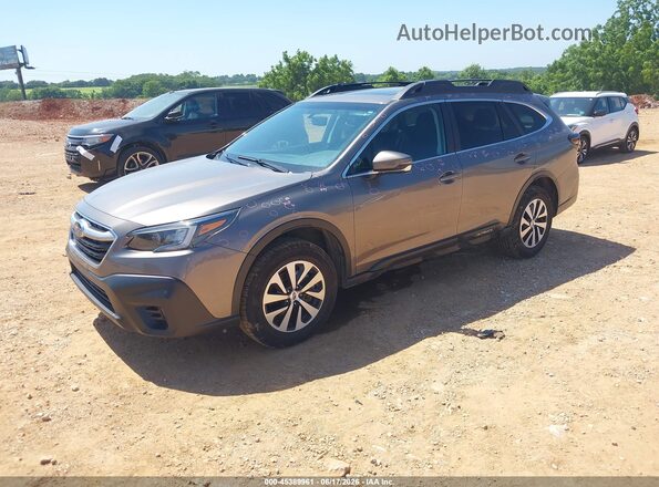 4S4BTAFC0N3117912 2022 SUBARU OUTBACK Gray Vista tres cuartos delantera izquierda