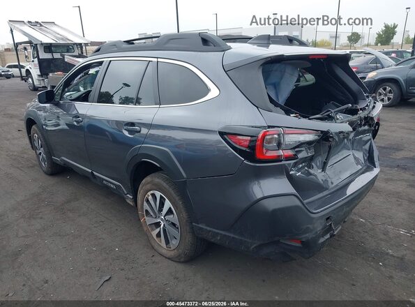 4S4BTAFC0S3160383 2025 SUBARU OUTBACK Gray Задня ліва чверть