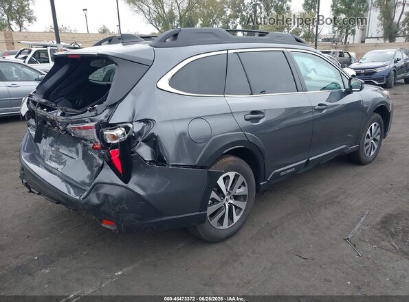 4S4BTAFC0S3160383 2025 SUBARU OUTBACK Gray Задня права чверть