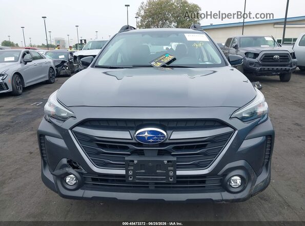 4S4BTAFC0S3160383 2025 SUBARU OUTBACK Gray Вид задньої частини салону