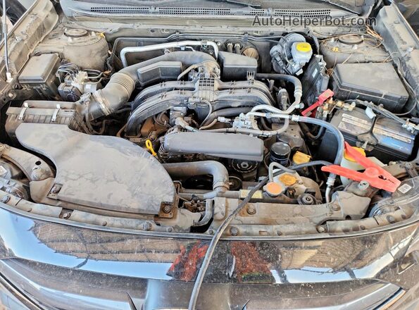 4S4BTAFC2R3143904 2024 SUBARU OUTBACK Black Vista del compartimento del motor