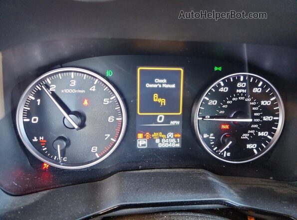 4S4BTAFC2R3143904 2024 SUBARU OUTBACK Black Vista del cuadro de instrumentos
