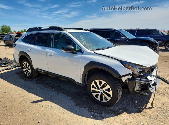4S4BTAFC2R3220027 2024 SUBARU OUTBACK White Передня права чверть