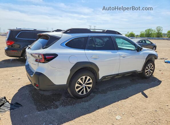 4S4BTAFC2R3220027 2024 SUBARU OUTBACK White Задня права чверть
