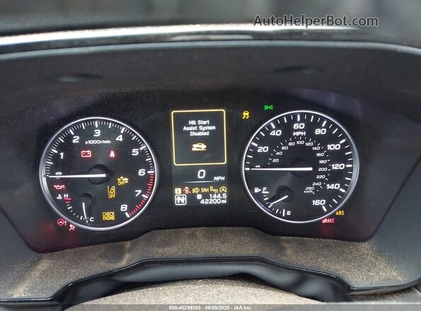 4S4BTAFC3N3265973 2022 SUBARU OUTBACK Gray Widok tylnych siedzeń