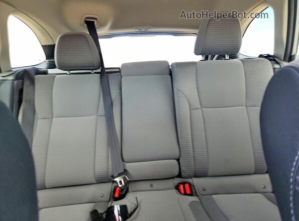 4S4BTAFC3P3110486 2023 SUBARU OUTBACK Silver Vista de los asientos traseros