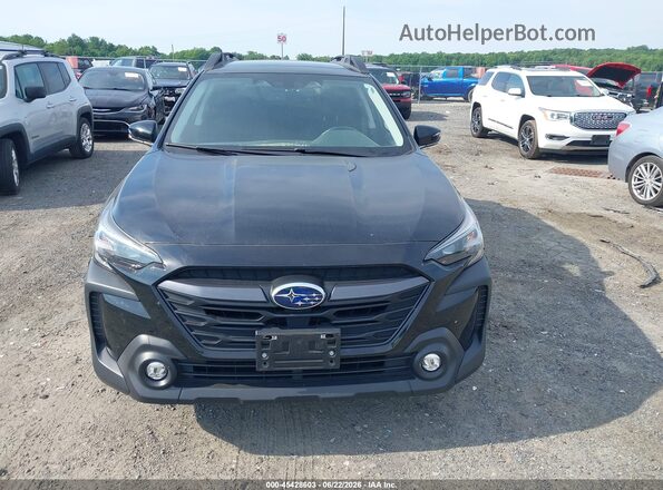 4S4BTAFC3P3193224 2023 SUBARU OUTBACK Black Widok wnętrza z tyłu
