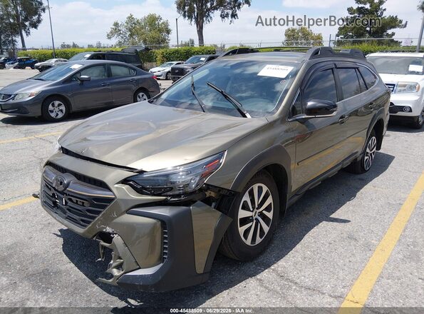 4S4BTAFC3R3235572 2024 SUBARU OUTBACK Green Front left