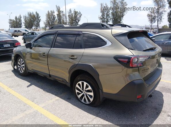 4S4BTAFC3R3235572 2024 SUBARU OUTBACK Green Rear left