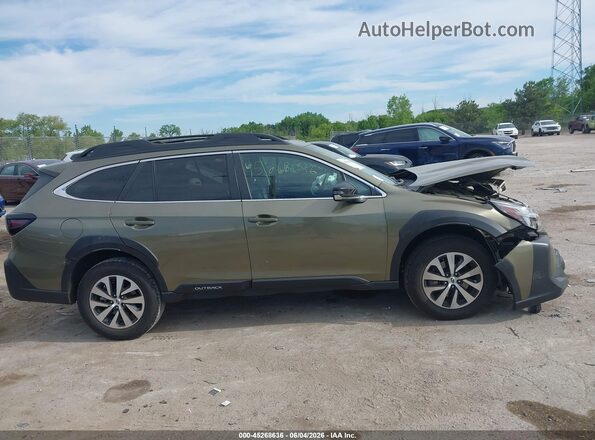 4S4BTAFC3R3288868 2024 SUBARU OUTBACK Green Widok wnętrza z tyłu