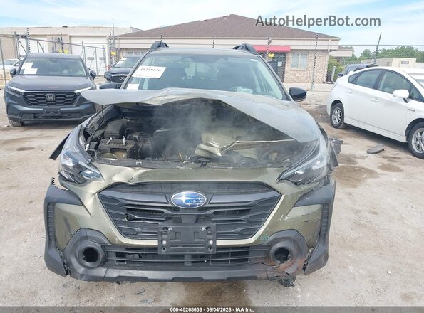 4S4BTAFC3R3288868 2024 SUBARU OUTBACK Green Widok zestawu wskaźników