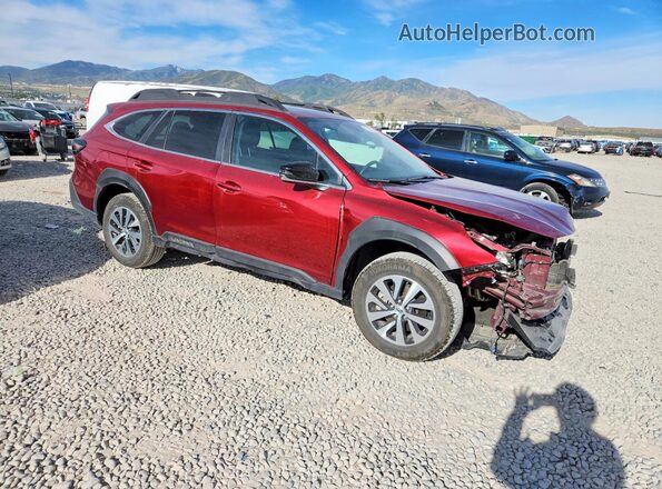 4S4BTAFC3S3244388 2025 SUBARU OUTBACK Red Przód prawy