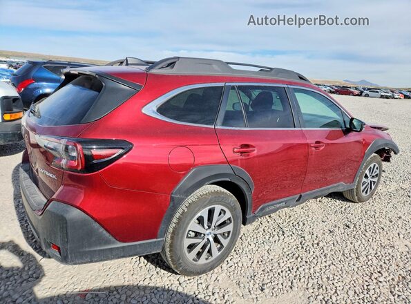 4S4BTAFC3S3244388 2025 SUBARU OUTBACK Red Tył prawy