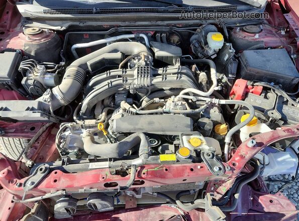 4S4BTAFC3S3244388 2025 SUBARU OUTBACK Red Widok wnętrza z tyłu
